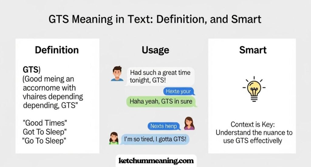 GTS Meaning in Text