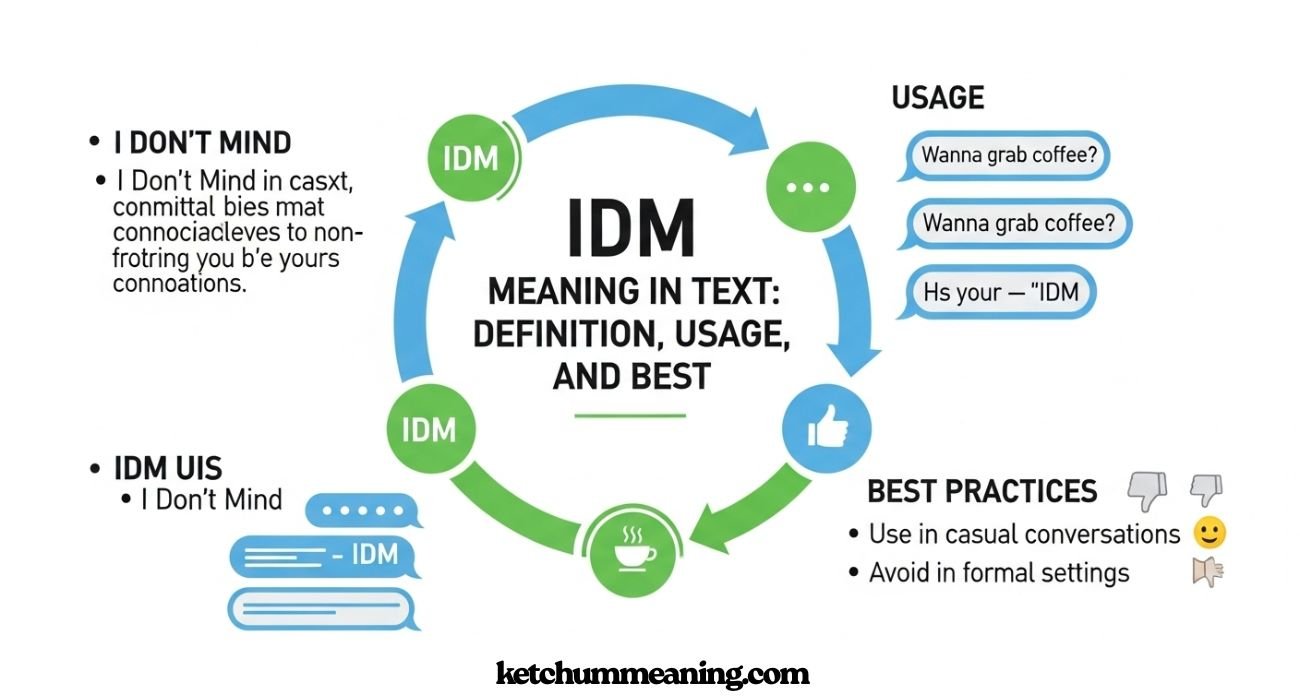 IDM Meaning in Text