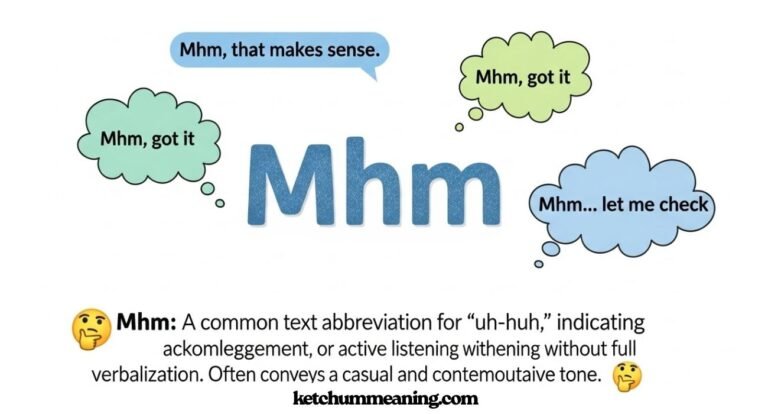 Mhm Meaning in Text