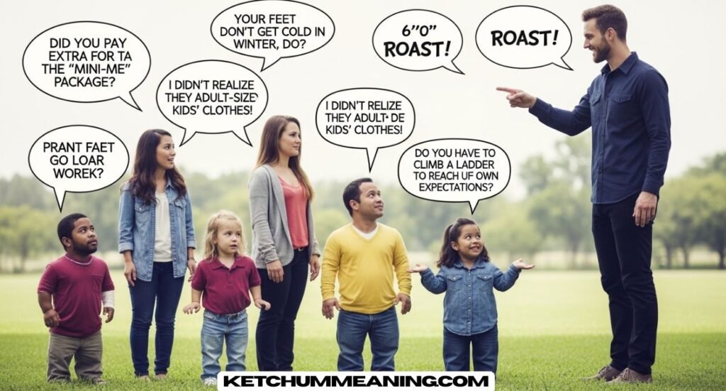 Funniest Roasts to Say to Short People