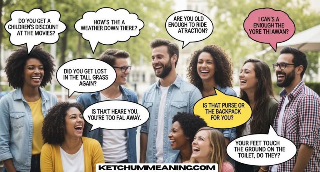 Funniest Roasts to Say to Short People
