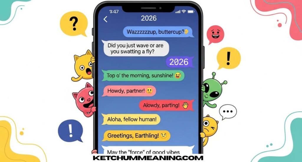 Funny Ways to Say “Hi Over Text