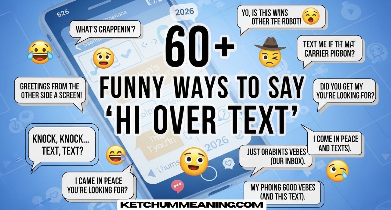 Funny Ways to Say “Hi Over Text
