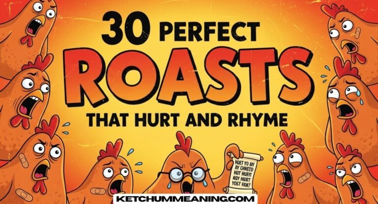 Perfect Roasts That Hurt and Rhyme