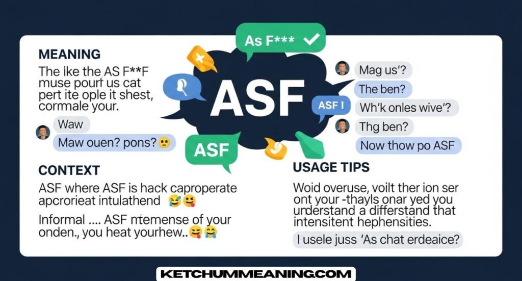 ASF Meaning in Text and Chat