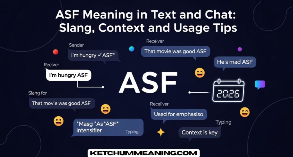 ASF Meaning in Text and Chat