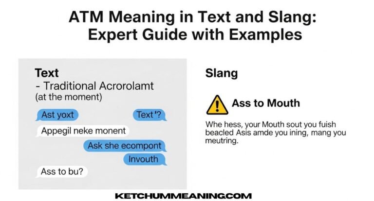 ATM Meaning in Text and Slang