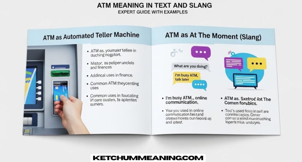 ATM Meaning in Text and Slang