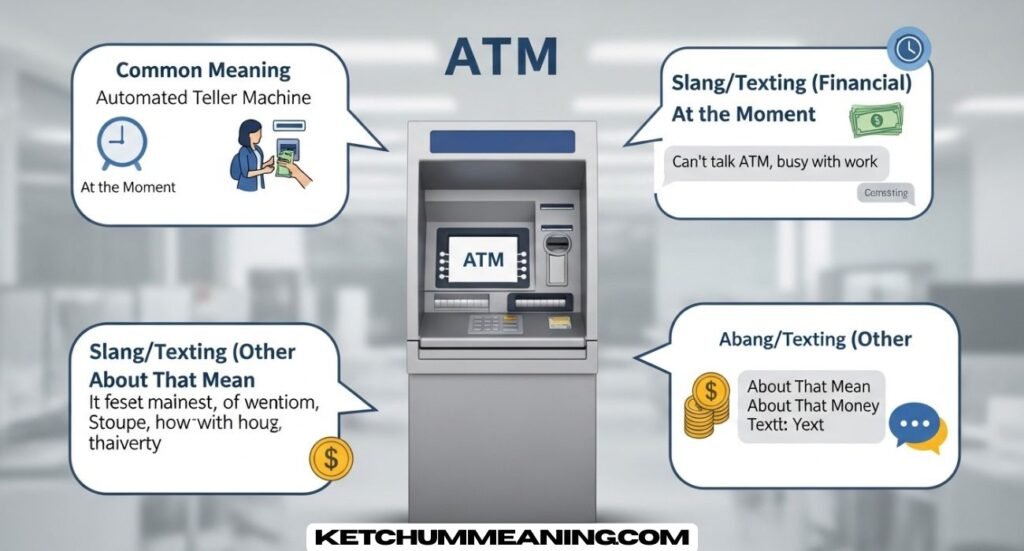 ATM Meaning in Text and Slang