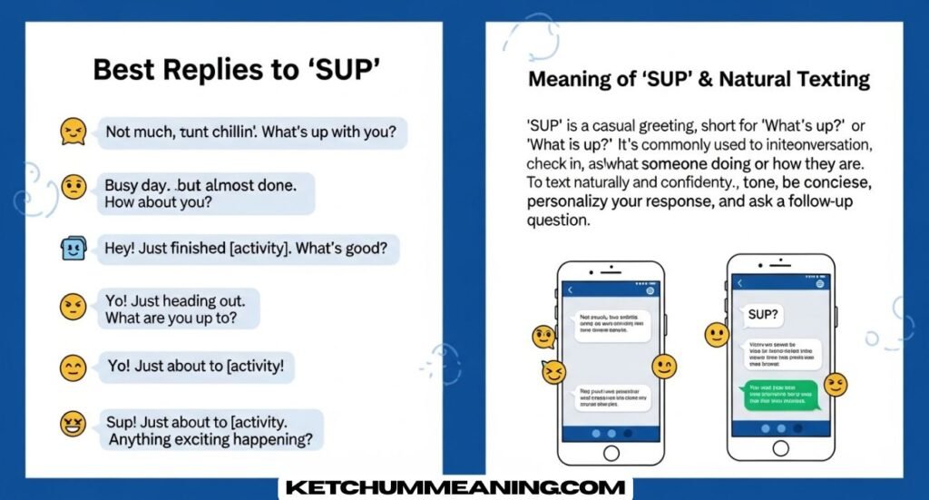 Best Reply to SUP and Its Meaning