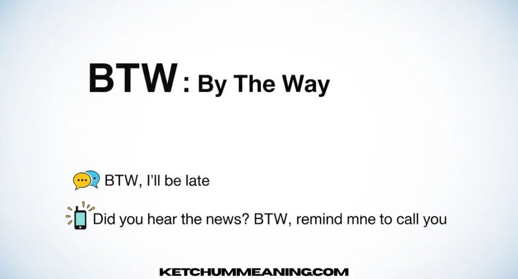 BTW Meaning Explained Simply