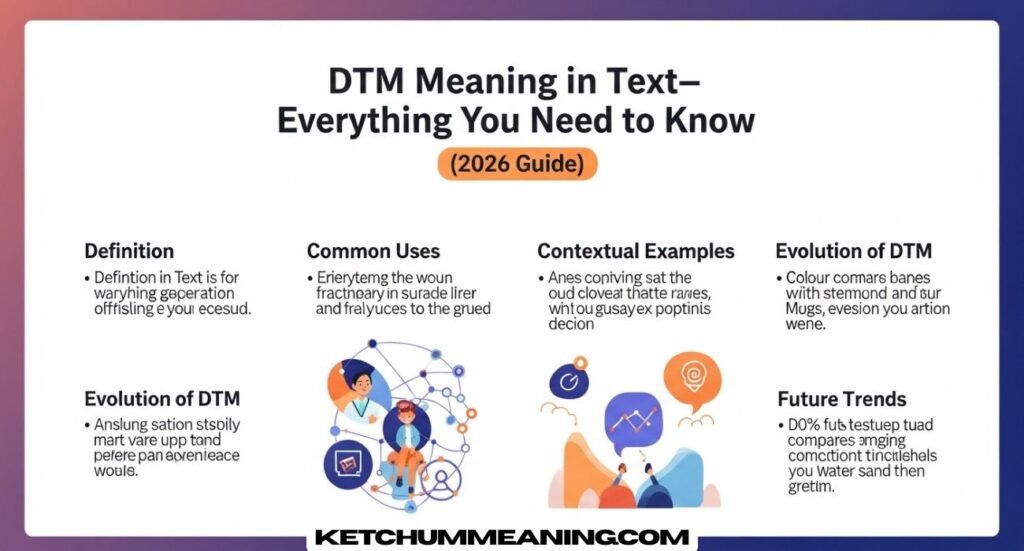 DTM Meaning in TextDTM Meaning in Text