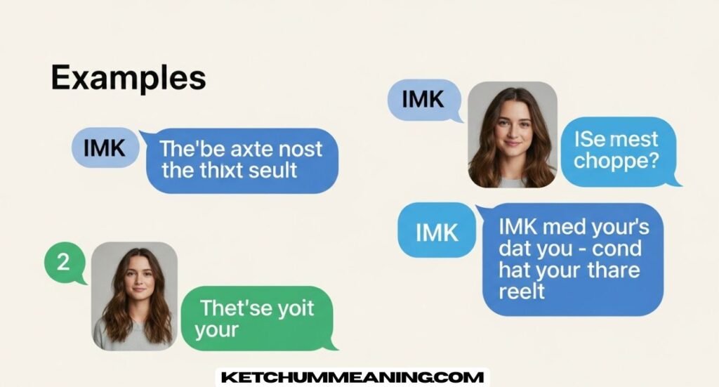IMK Meaning in Text