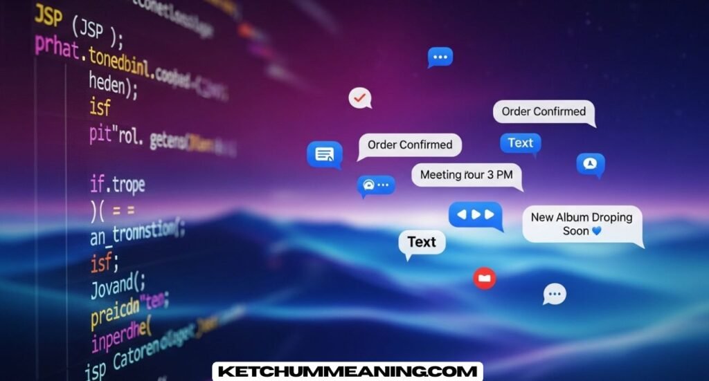 JSP Meaning in Text