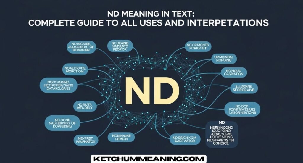 ND Meaning in Text