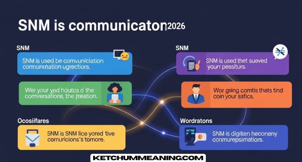 SNM Meaning in Text and Social Media
