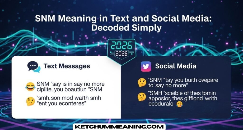 SNM Meaning in Text and Social Media