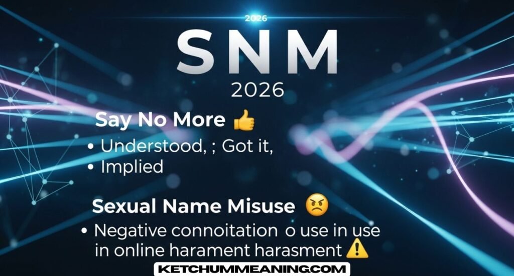 SNM Meaning in Text and Social Media