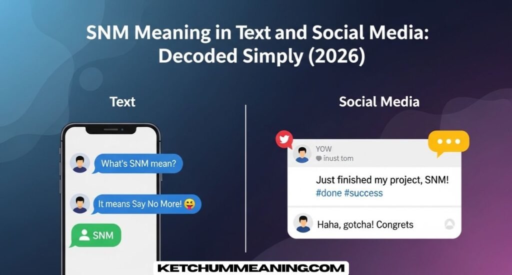 SNM Meaning in Text and Social Media