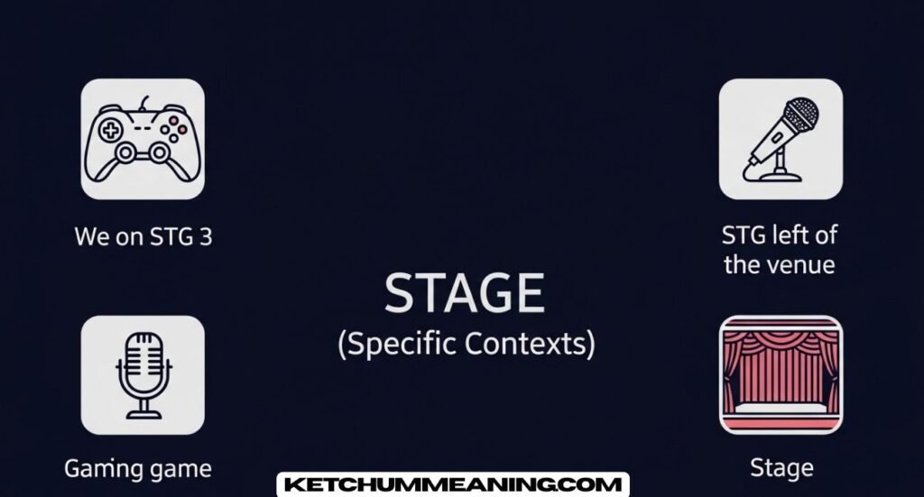 STG Meaning in Text