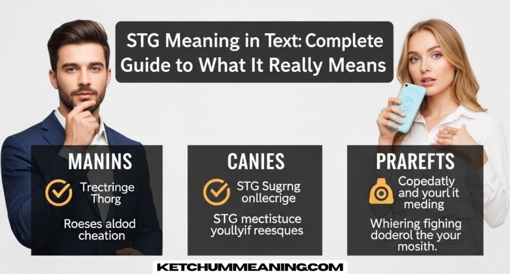 STG Meaning in Text