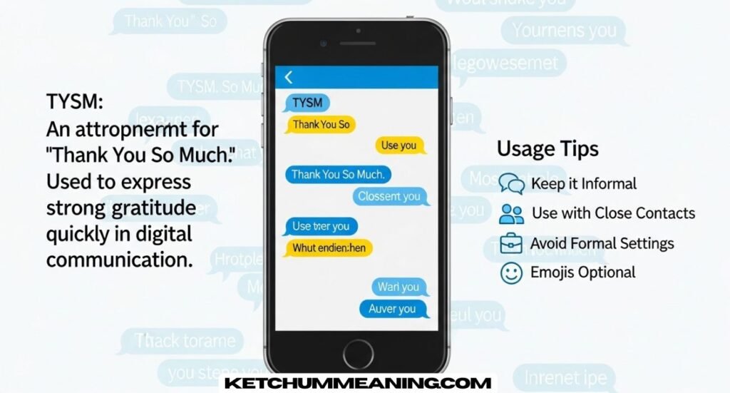TYSM Meaning in Text Messages