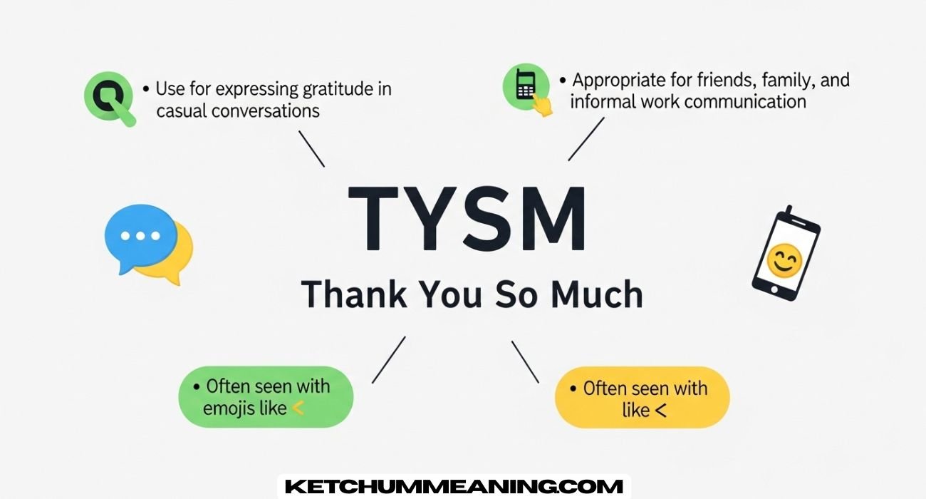 TYSM Meaning in Text Messages
