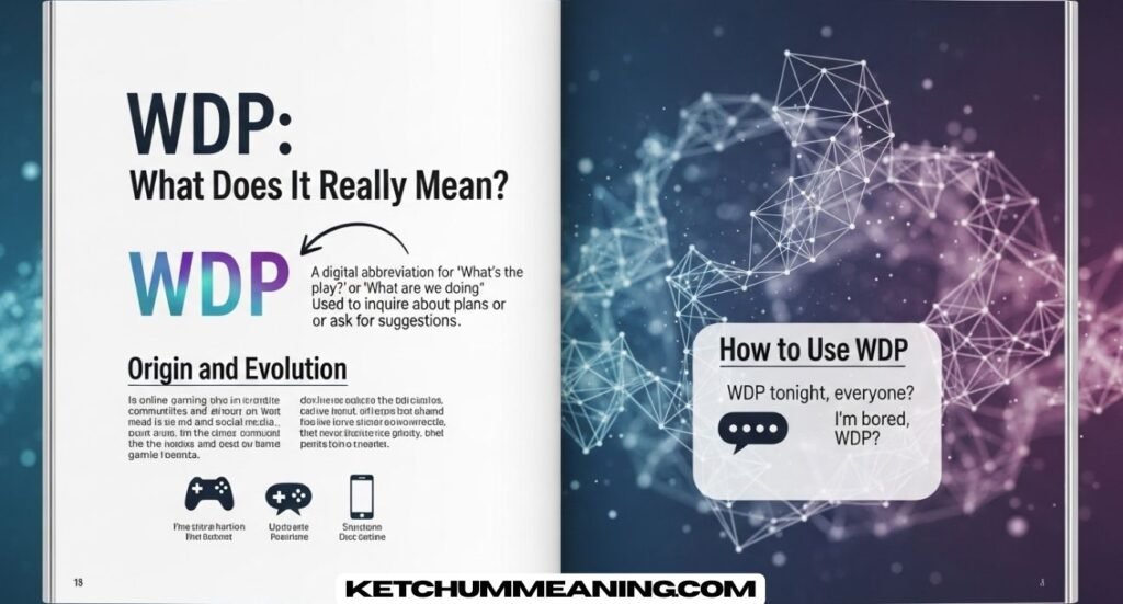 WDP Meaning in Text