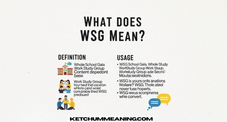 What Does WSG Mean