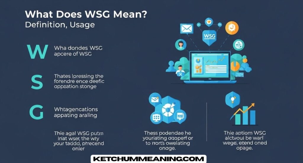 What Does WSG Mean
