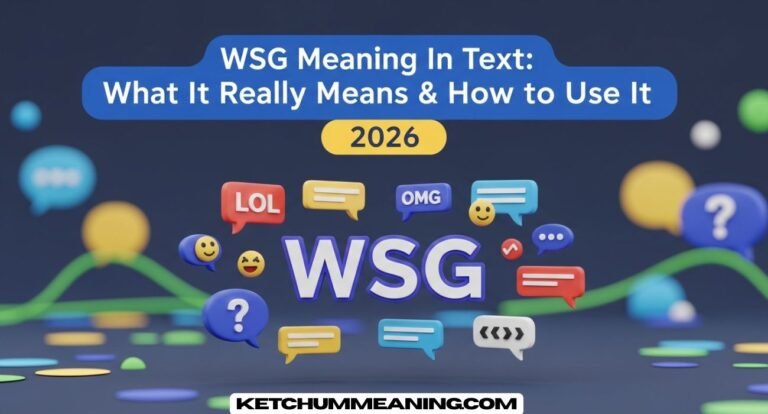 WSG Meaning in Text