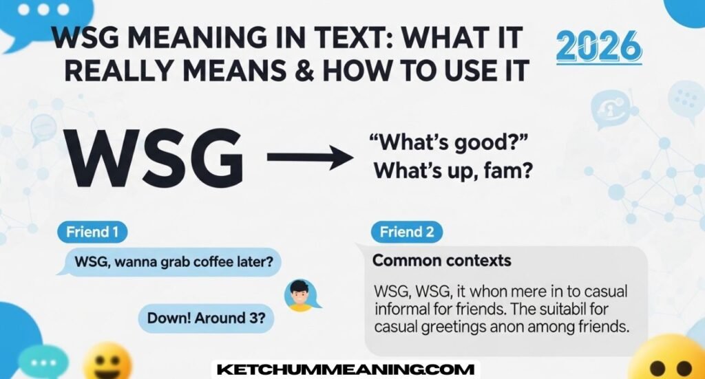 WSG Meaning in Text