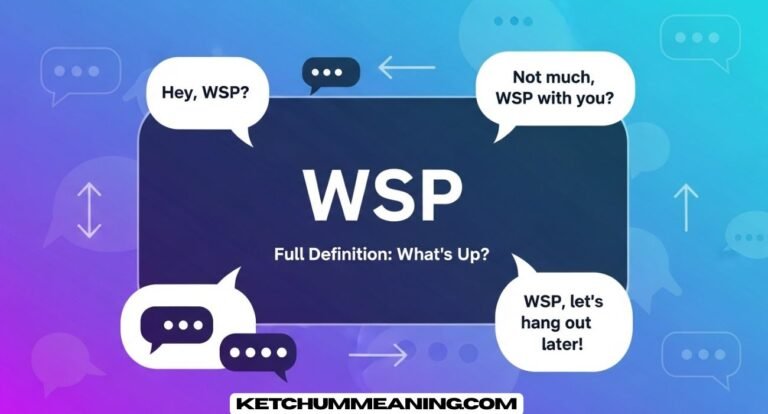 WSP Meaning in Text