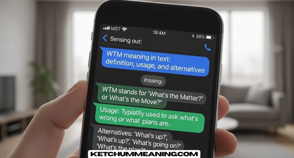 Wtm Meaning in Text