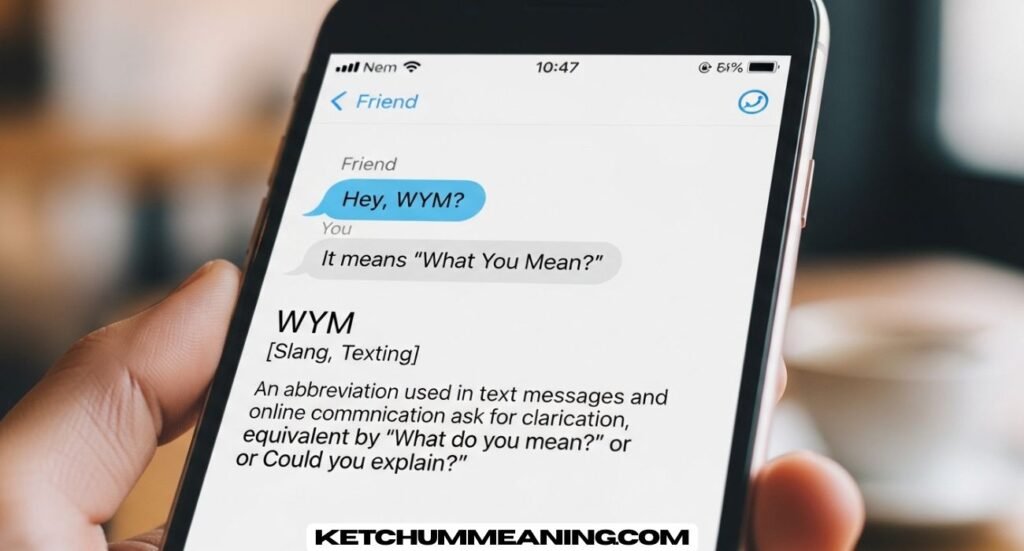WYM Meaning in Text Messages